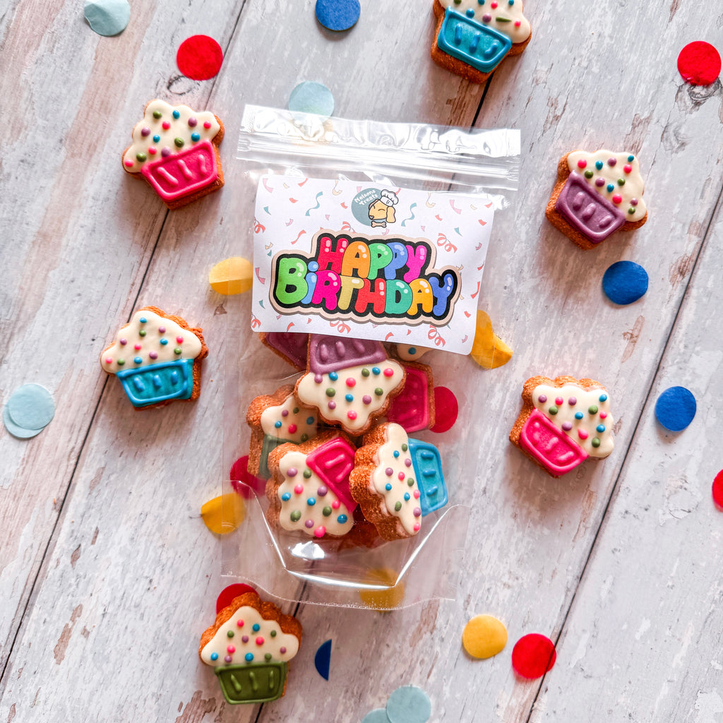 Happy Birthday Mini Cup Cake Iced Treats